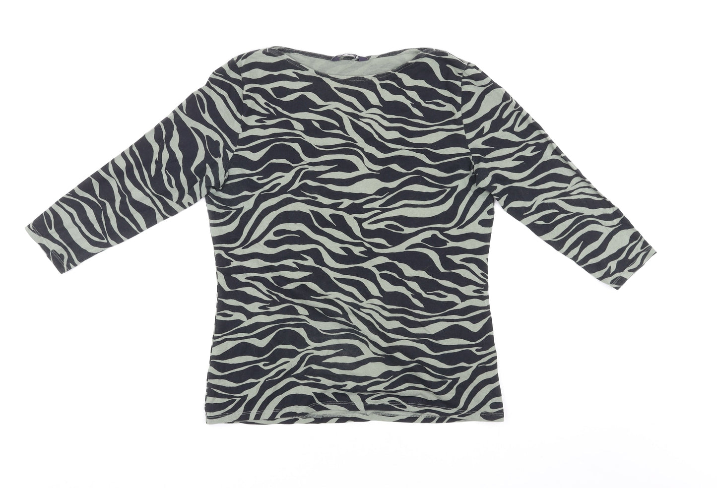 Womens UK Size 14 Marks and Spencer Black Basic Blouse