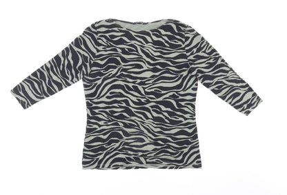 Womens UK Size 14 Marks and Spencer Black Basic Blouse