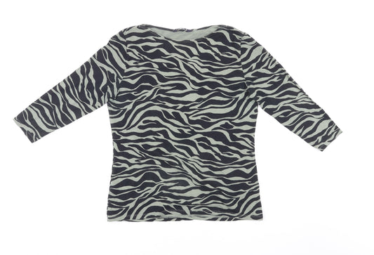 Womens UK Size 14 Marks and Spencer Black Basic Blouse