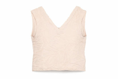 Womens UK Size 14 River Island Pink Cropped Tank