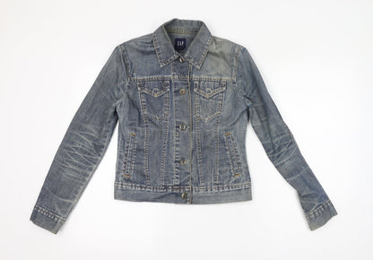 Womens UK Size XS Gap Blue Jacket