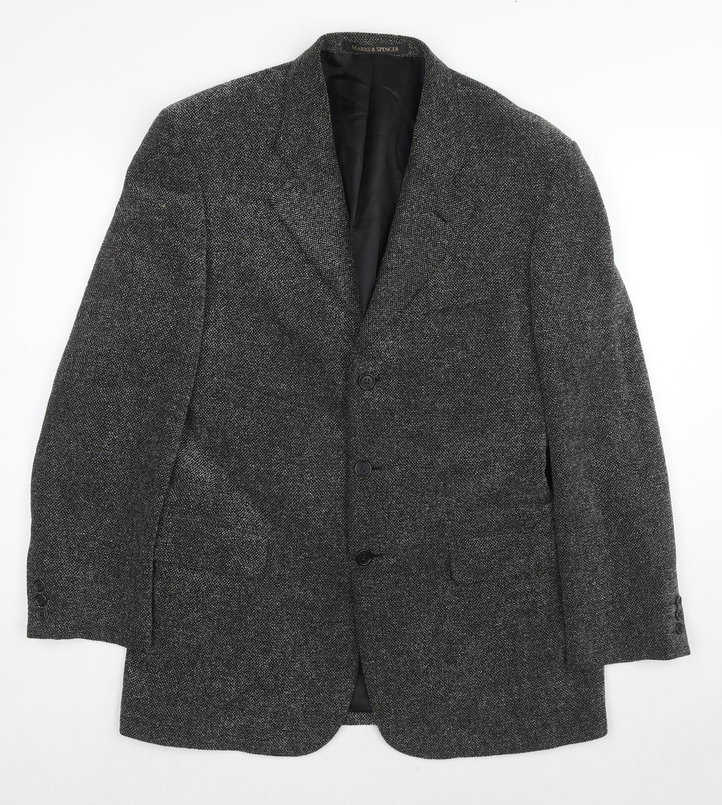 Mens UK Size 40 St Michael Regular Grey Suit Jacket