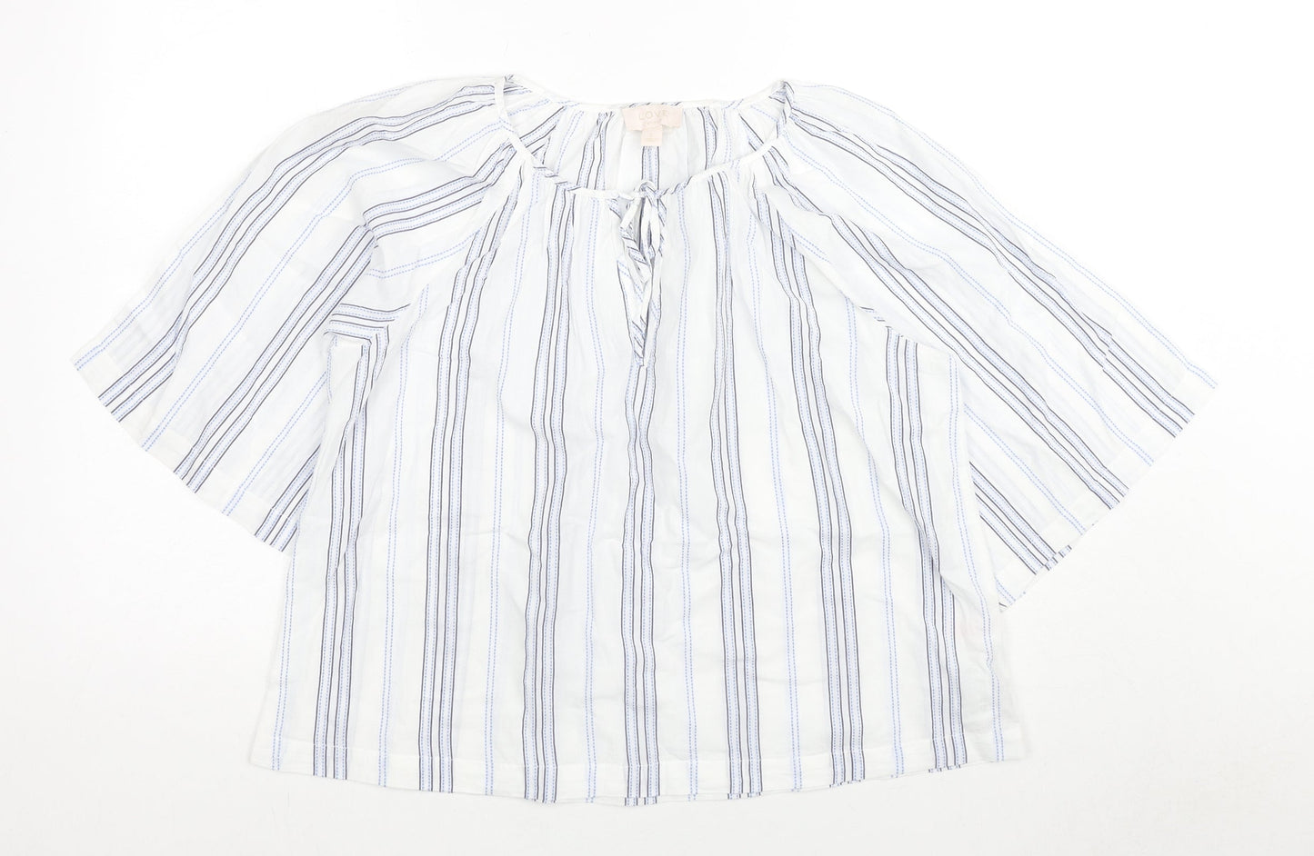 Womens UK Size S Gap White Basic Blouse