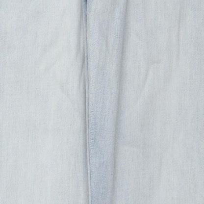 Lab Mens Blue Cotton Straight Jeans Size 32 in L27 in Regular Zip