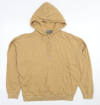 Womens UK Size XS ASOS Beige Pullover Hoodie