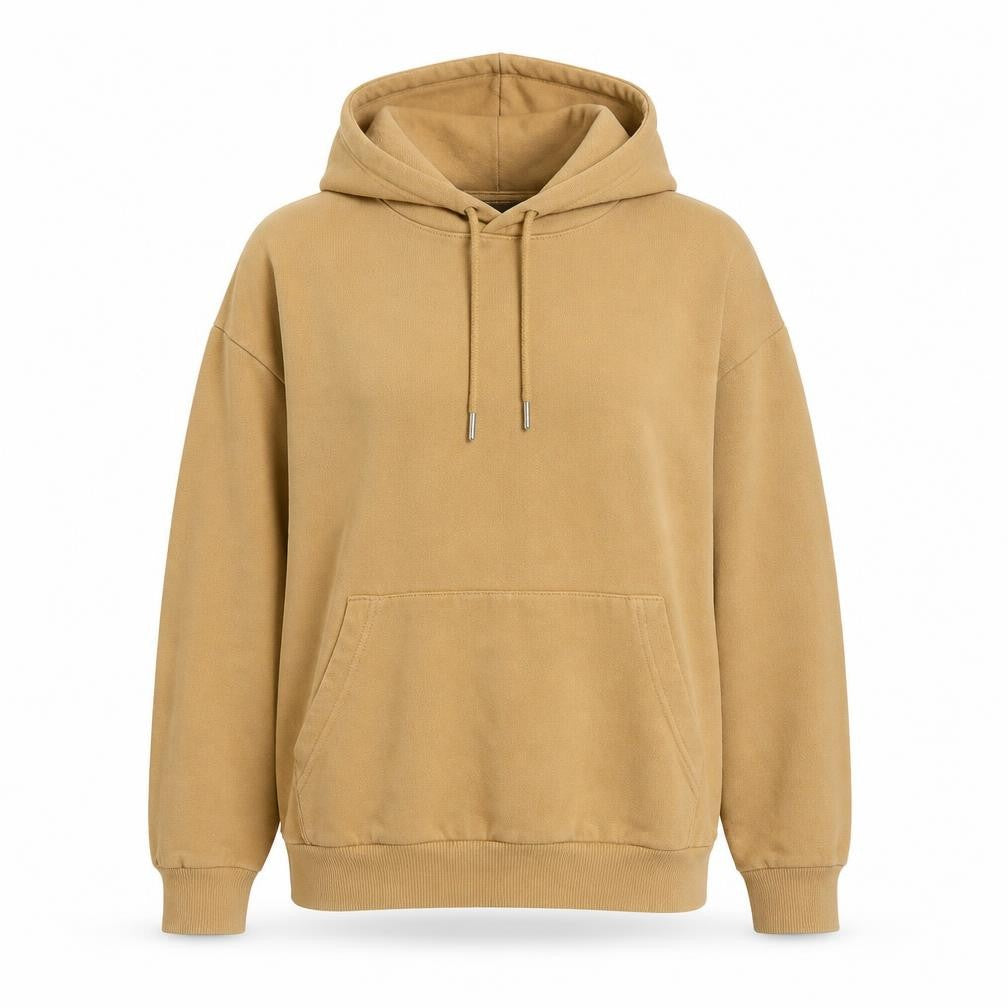 Womens UK Size XS ASOS Beige Pullover Hoodie