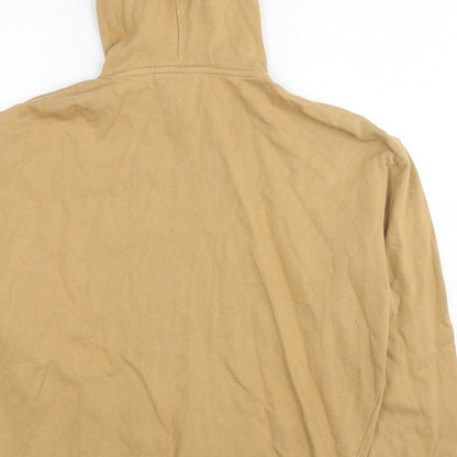 Womens UK Size XS ASOS Beige Pullover Hoodie
