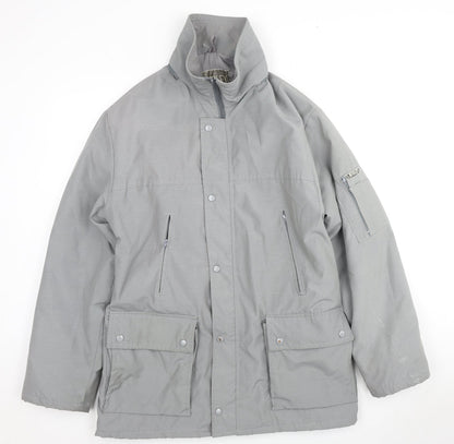 Wembley Womens Grey Jacket Coat Size 12 Zip