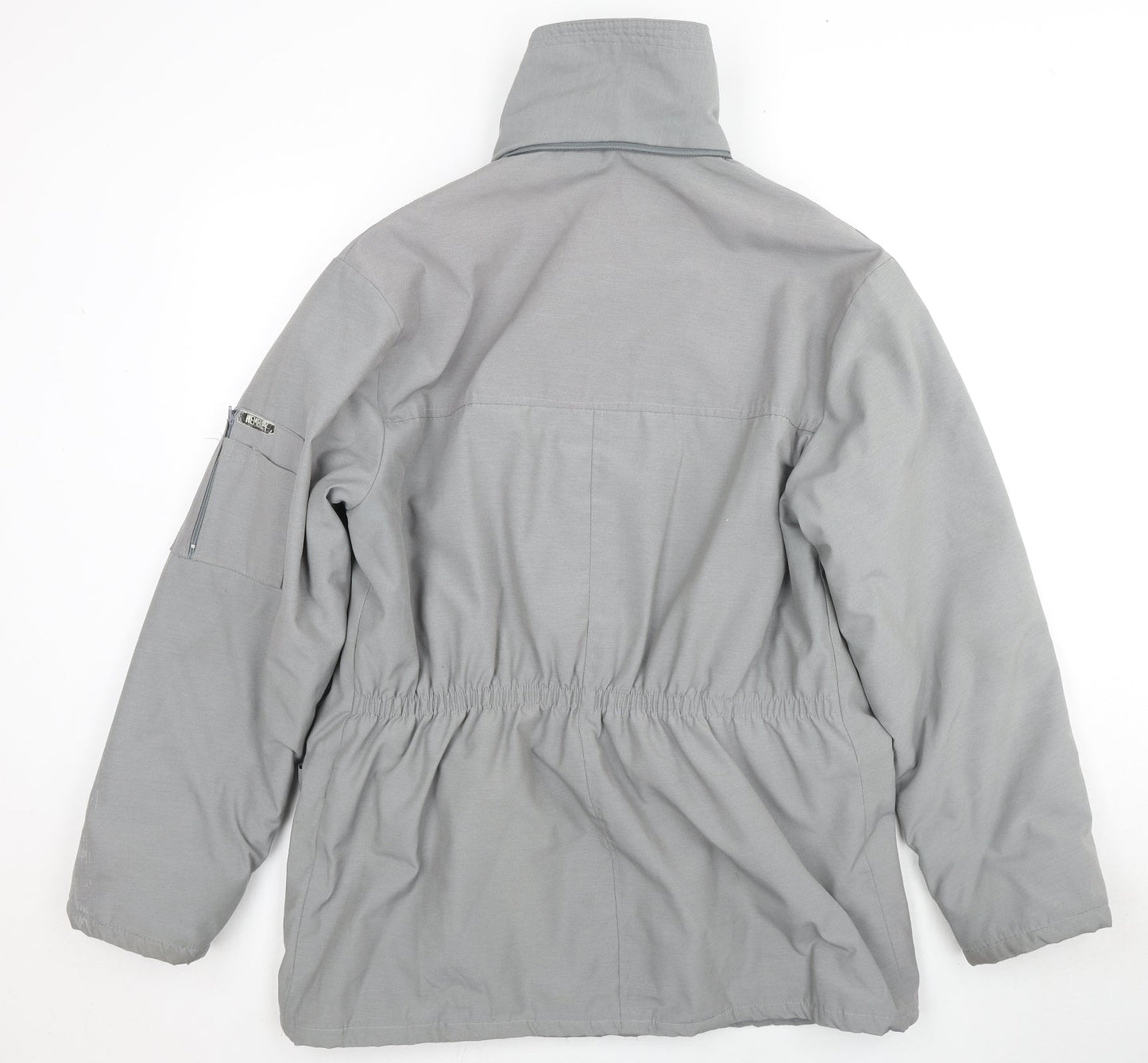 Wembley Womens Grey Jacket Coat Size 12 Zip
