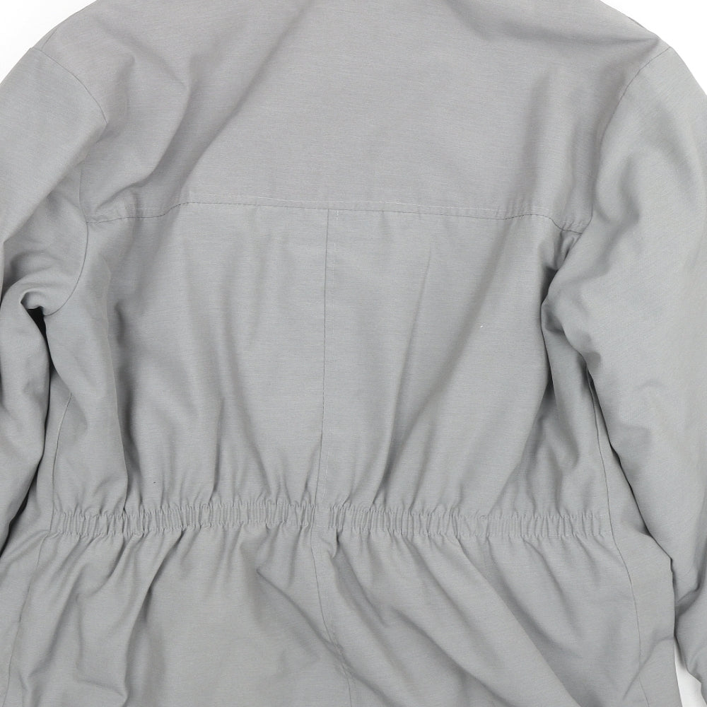 Wembley Womens Grey Jacket Coat Size 12 Zip