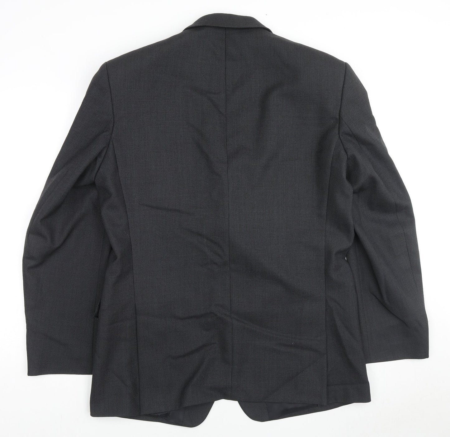 Mens UK Size 42 Nicholas Rowe Regular Black Suit Jacket