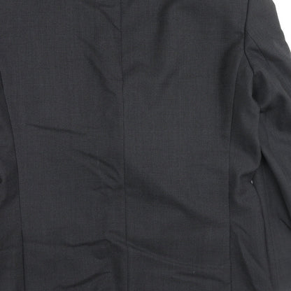 Mens UK Size 42 Nicholas Rowe Regular Black Suit Jacket