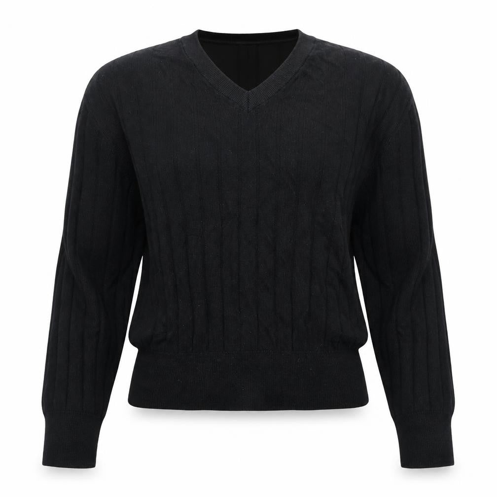 Womens UK Size M Marks and Spencer Black Pullover Jumper
