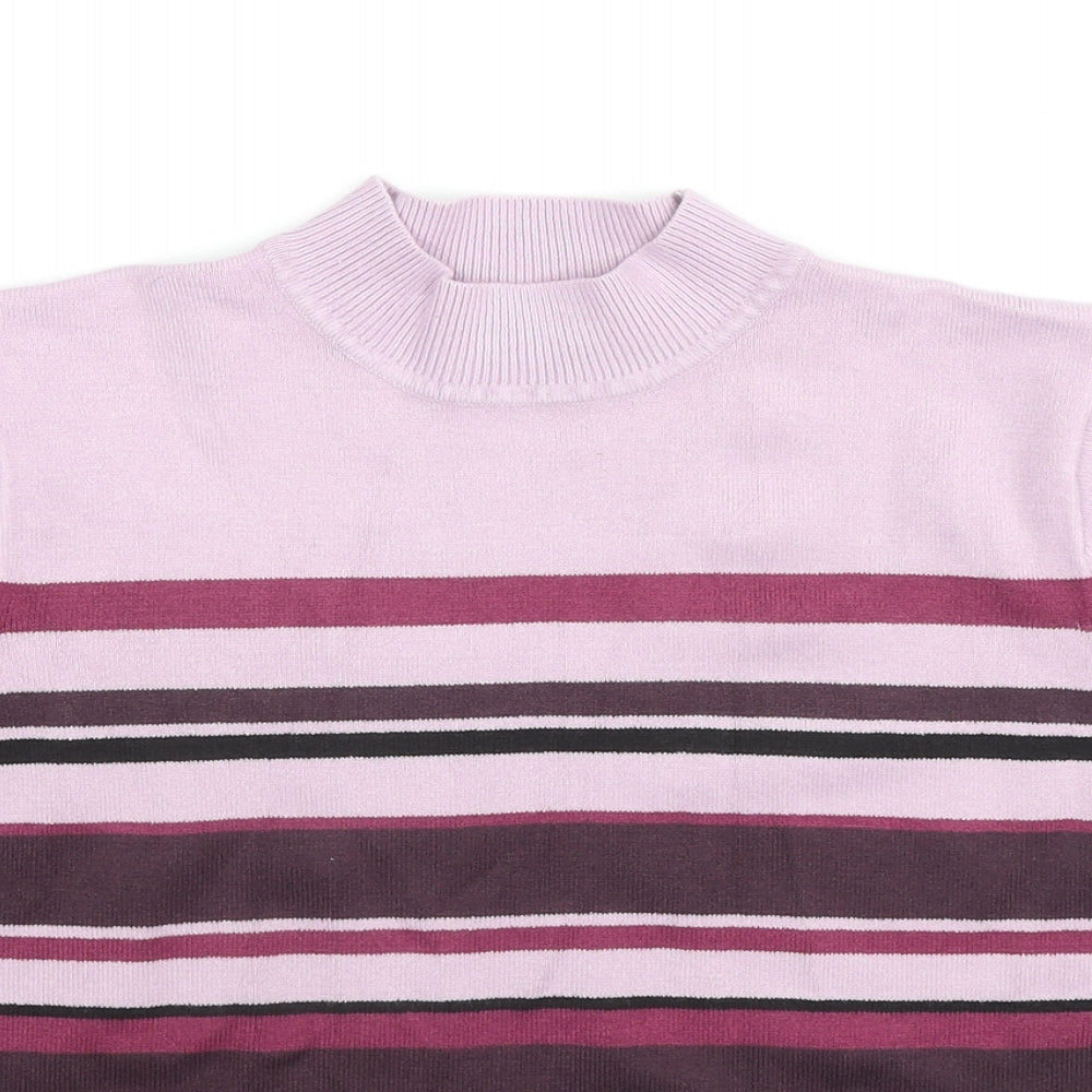 Womens UK Size 18 essence Purple Pullover Jumper