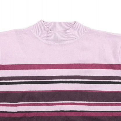 Womens UK Size 18 essence Purple Pullover Jumper