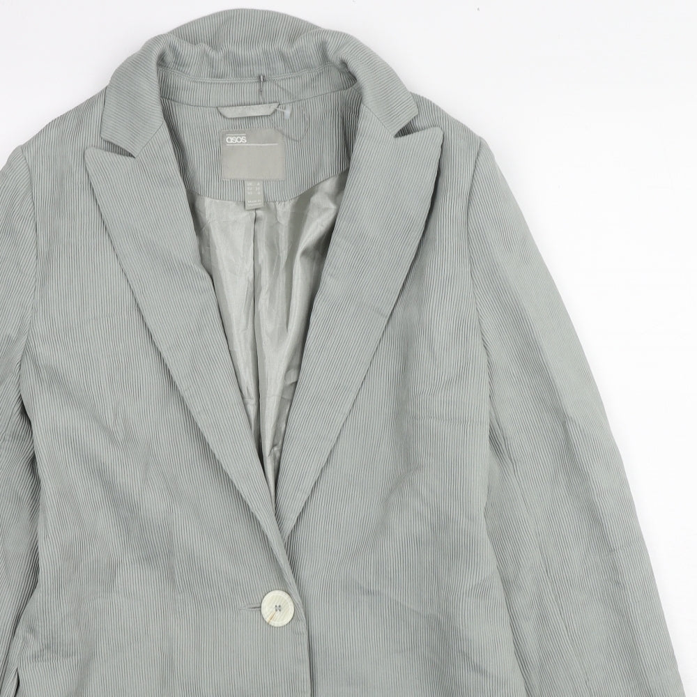 Womens UK Size 4 ASOS Grey Gilet
