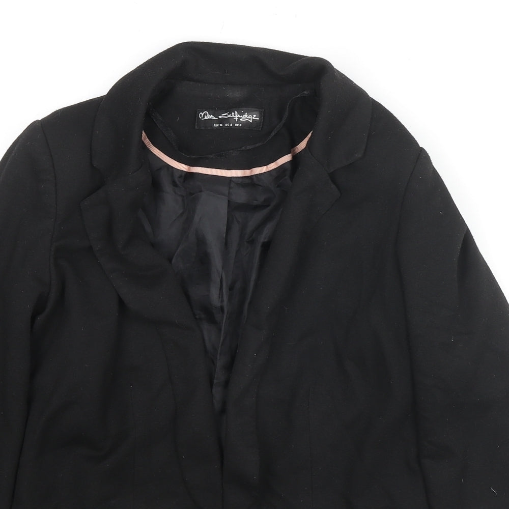 Womens UK Size 8 Miss Selfridge Black Jacket