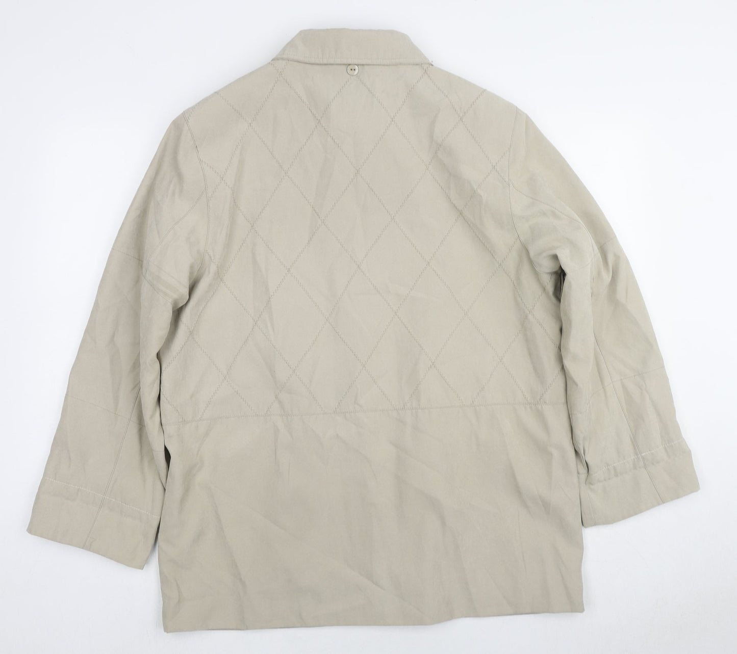 Womens UK Size 16 Finesse Beige Jacket
