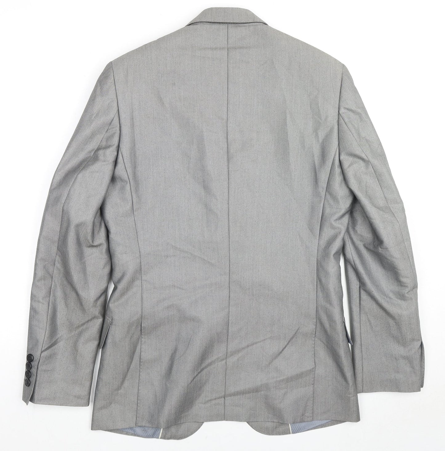 Mens UK Size 36 H&M Regular Grey Suit Jacket