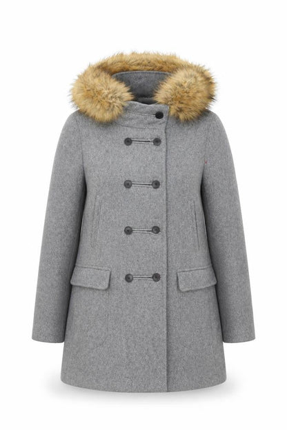 Womens UK Size M Zara Grey Parka Coat