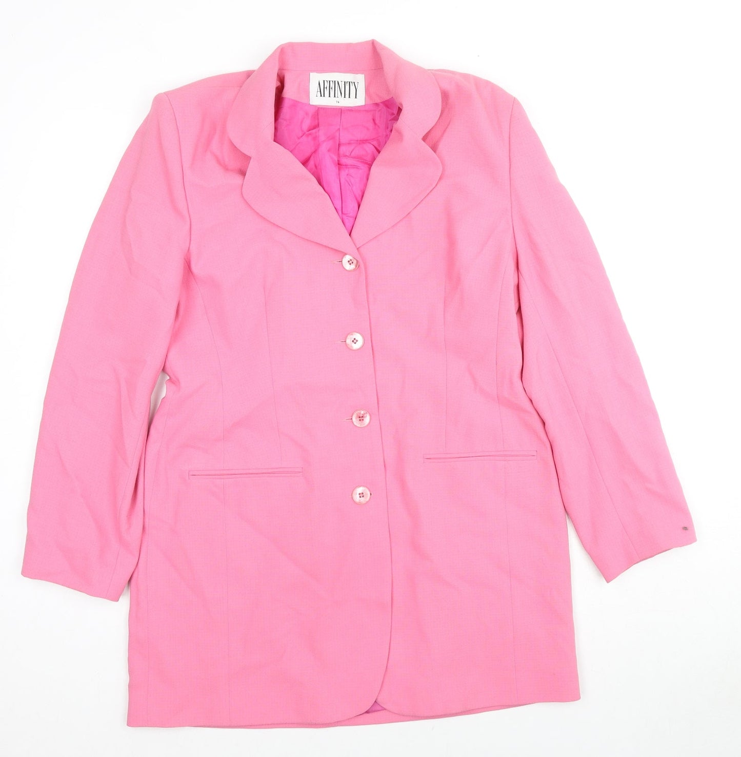 Womens UK Size 14 Affinity Pink Jacket