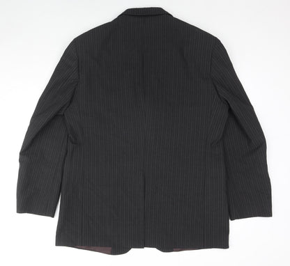 Mens UK Size 42 Marks and Spencer Regular Black Suit Jacket