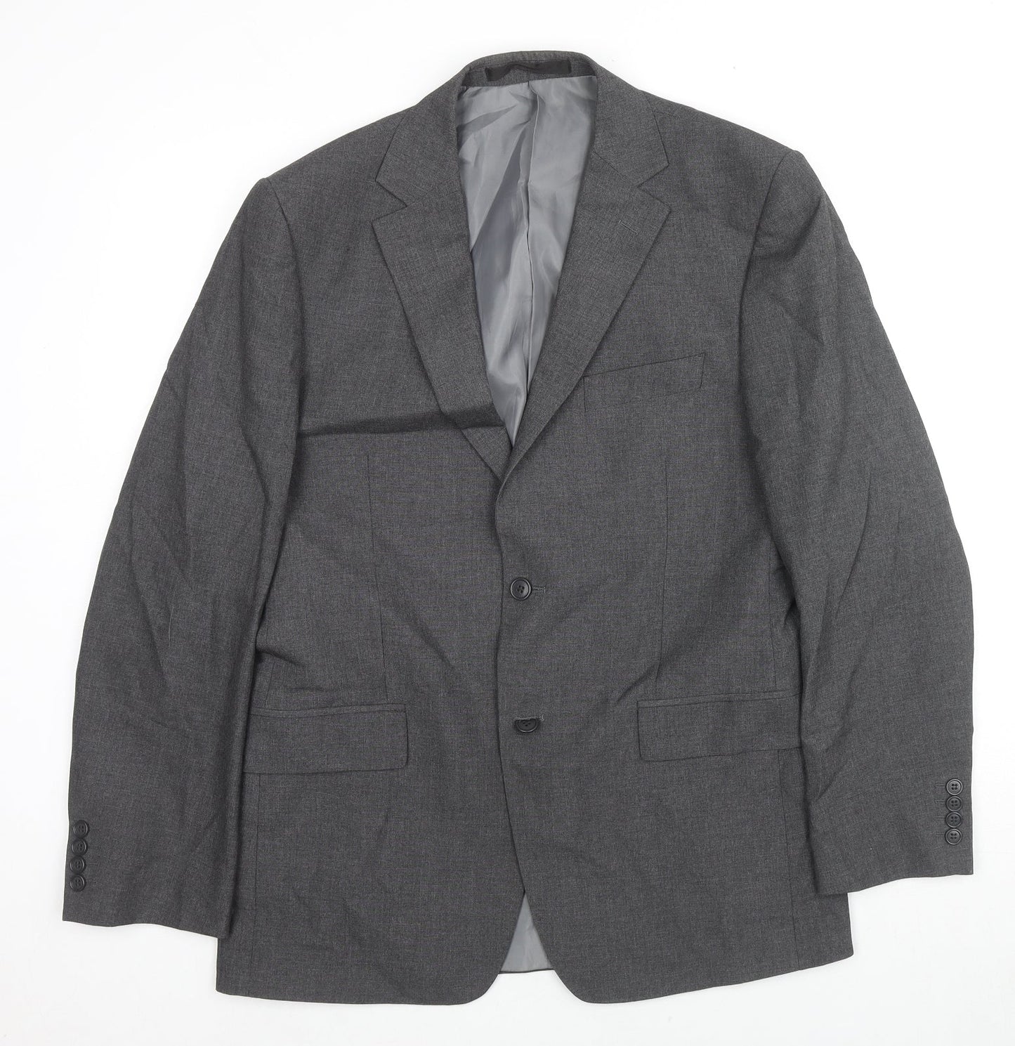 Mens UK Size 40 Marks and Spencer Regular Grey Suit Jacket