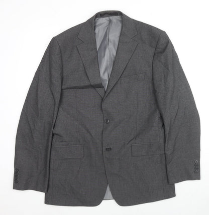 Mens UK Size 40 Marks and Spencer Regular Grey Suit Jacket