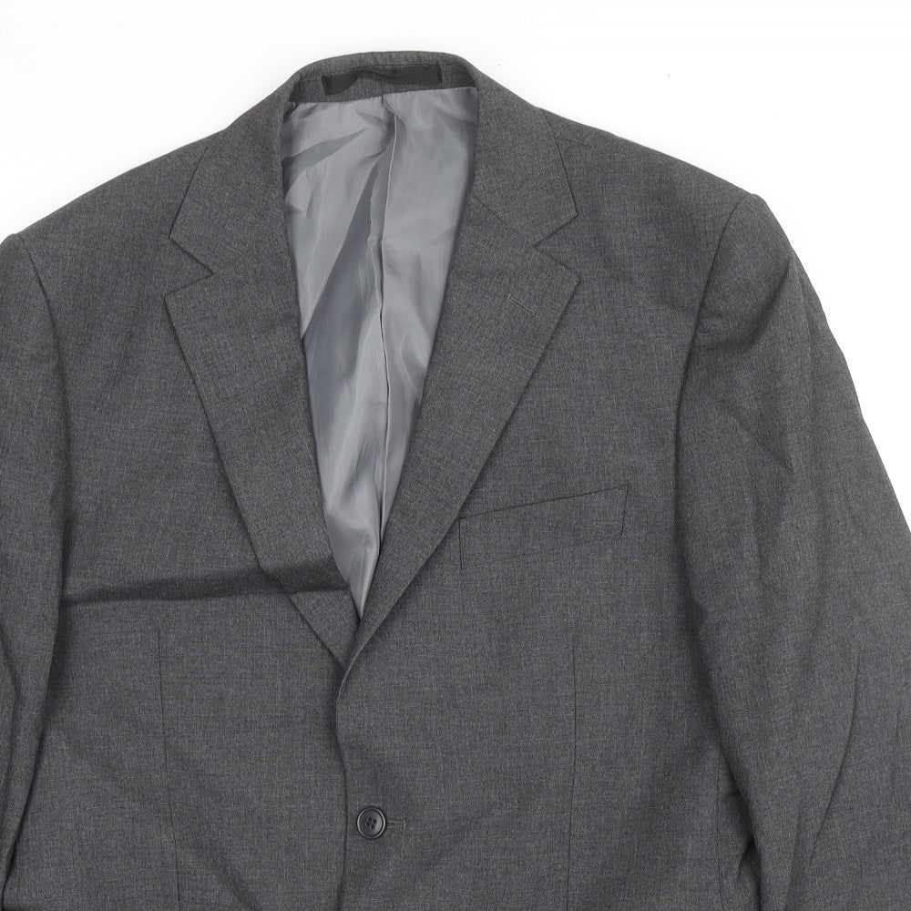 Mens UK Size 40 Marks and Spencer Regular Grey Suit Jacket