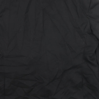 Marks and Spencer Mens Black Polyester Jacket Suit Jacket Size 42 Regular