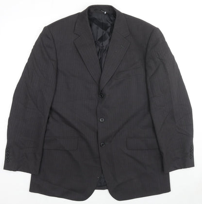 Mens UK Size 40 Burton Regular Grey Suit Jacket