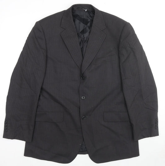 Mens UK Size 40 Burton Regular Grey Suit Jacket