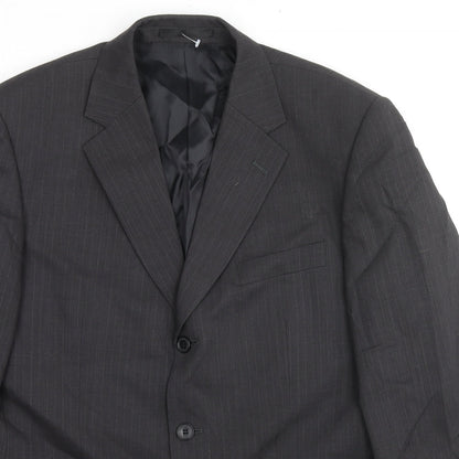 Mens UK Size 40 Burton Regular Grey Suit Jacket