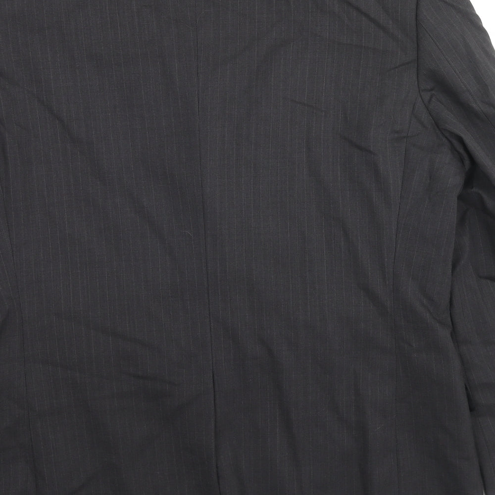 Mens UK Size 40 Burton Regular Grey Suit Jacket