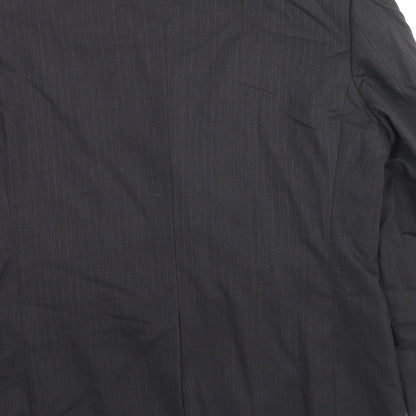 Mens UK Size 40 Burton Regular Grey Suit Jacket