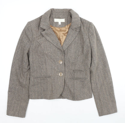 Womens UK Size 10 Ronit Zilkha Beige Jacket