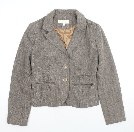 Womens UK Size 10 Ronit Zilkha Beige Jacket