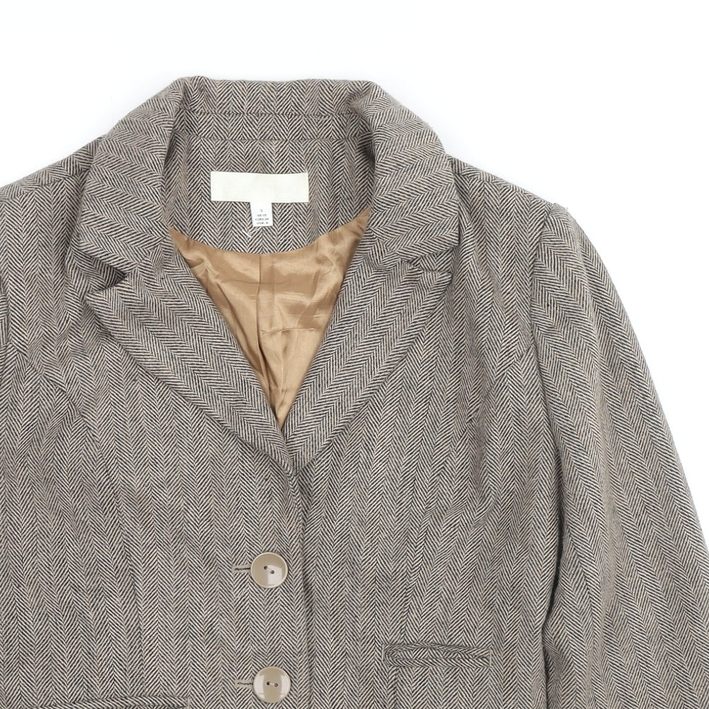 Womens UK Size 10 Ronit Zilkha Beige Jacket