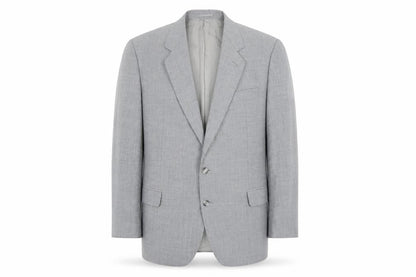 Varteks Mens Grey Polyester Jacket Suit Jacket Size 50 Regular