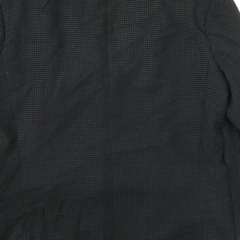 Mens UK Size 40 Douglas Regular Black Suit Jacket