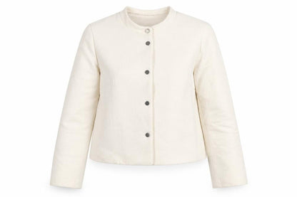 Womens UK Size 8 H&M Ivory Jacket