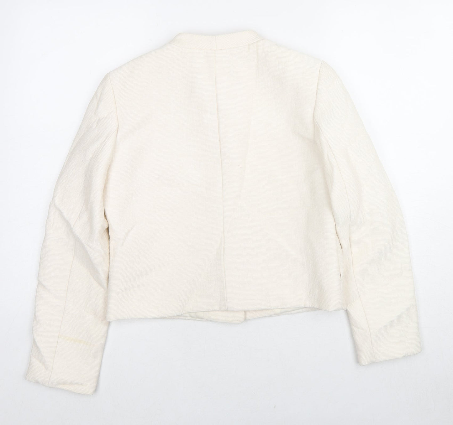 Womens UK Size 8 H&M Ivory Jacket