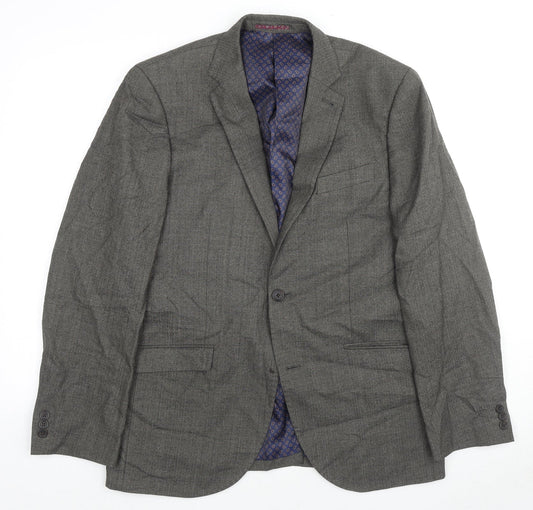 Mens UK Size 42 NEXT Regular Grey Suit Jacket