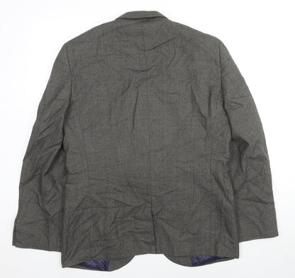 Mens UK Size 42 NEXT Regular Grey Suit Jacket