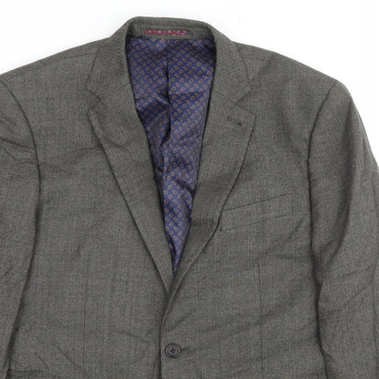 Mens UK Size 42 NEXT Regular Grey Suit Jacket