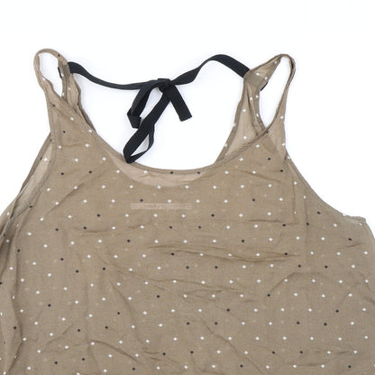 Womens UK Size 14 Part Two Brown Camisole Tank