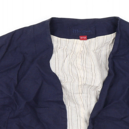Womens UK Size 14 Monsoon Blue Jacket