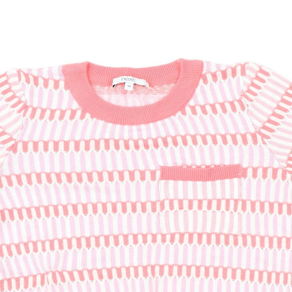 Womens UK Size XS NEXT Pink Pullover Jumper