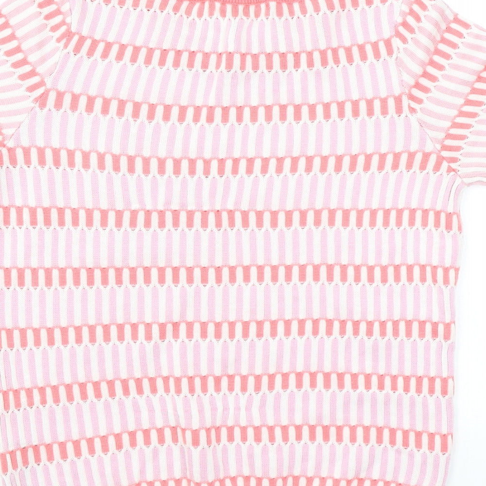 Womens UK Size XS NEXT Pink Pullover Jumper