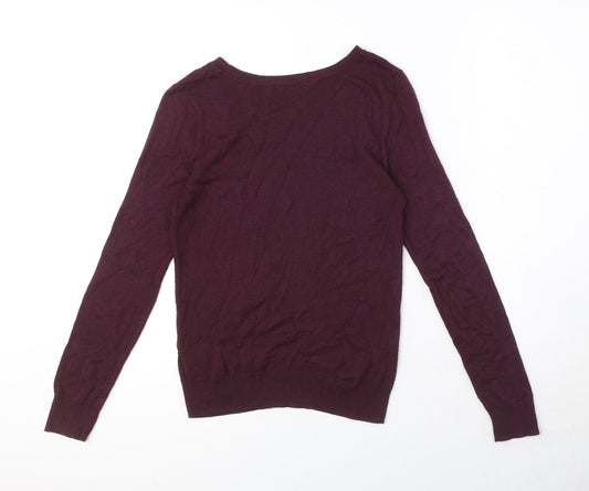 Womens UK Size 6 Dorothy Perkins Purple Pullover Jumper